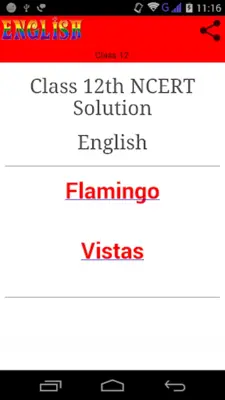 Class 12 English Solutions android App screenshot 4